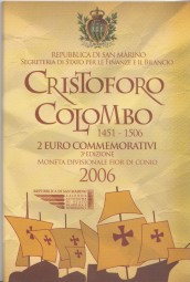 San Marino 2 € 2006, Columbus