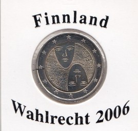 Finnland 2 € 2006, Wahlrecht
