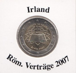 Irland 2 € 2007 Röm. Verträge