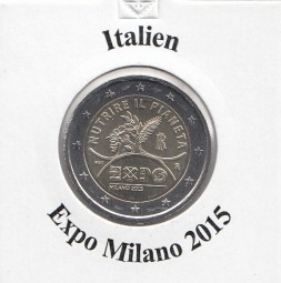 Italien 2 € 2015 Expo Milano