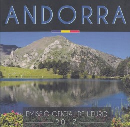 Andorra Kursmünzsatz 2017 ST