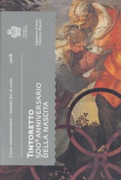 San Marino 2 € 2018, Tintoretto, bankfrisch im Blister
