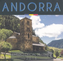 Andorra Kursmünzsatz 2018 ST