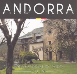 Andorra Kursmünzsatz 2019 ST