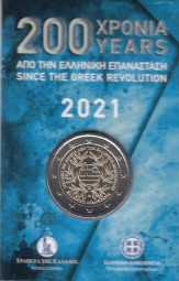 Griechenland 2 € 2021, Revolution in Coincard