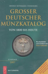 Arnold Grosser deutscher Münz Katalog von 1800 - 2006 ( Neupreis34,90 € ) neuer unbenutzter Artikel