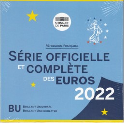 Frankreich KMS 2022 ST im o0ffiziellen Blister