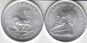 Südafrika Krügerrand 2023 1 Unze Silber