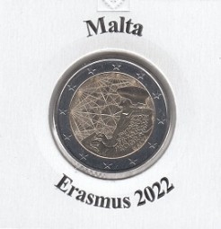 Malta 2 € 2022, Erasmus lose