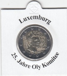 Luxemburg 2 € 2023, Oly. Komitee, bankfrisch