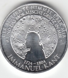 Deutschland 20 € 2024 Imanuel Kant Silber , bankfrisch aus der Rolle