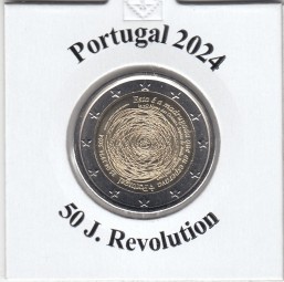 Portugal 2 € 2024, Revulotion bankfrisch