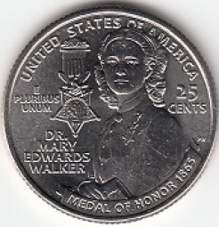 USA Woman Quarter 2024 Walker P, bankfrisch