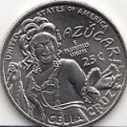 USA Woman Quarter 2024 Celia Cruz, bankfrisch, P