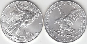 USA Eagle Dollar 2024 1 Unze Silber