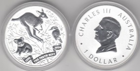 Australein 125 Jahre Perth Mint 2024 1 Unze Silber