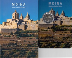 Malta 2 € 2025 Mdina im Blister