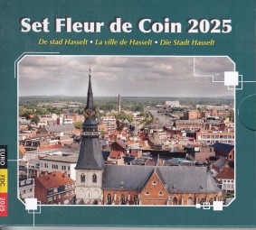 Belgien KMS 2025 ST / BU incl. 2 x 2,5 Euro Gedenkmünzen