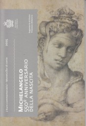 San Marino 2 € 2025 Michelangelo im Blister