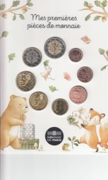 Frankreich Baby KMS 2026 Satz 1 Cent - 2 Euro