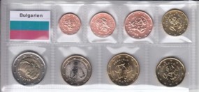 Bulgarien Satz 2026 1 Cent - 2 Euro, bankfrisch