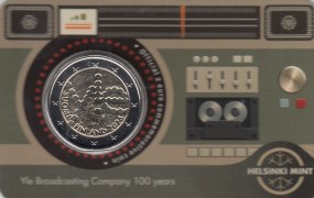 Finnland 2 Euro 2026 Rundfunk Coincard ENG.
