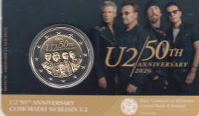 Irland 2 Euro 2026 , Rockband U 2 in Coincard
