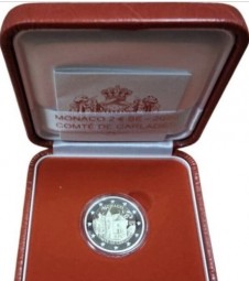 Monaco 2 € 2025 Calades PP, im Etui mit Verpackung + Zertifikat