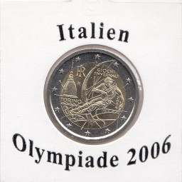 Italien 2 € 2006, Olympiade