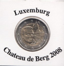 Luxemburg 2 € 2008, Chateau de Berg