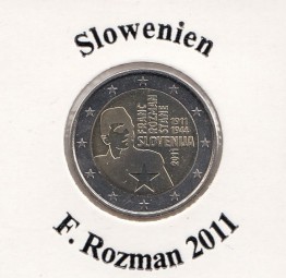 Slowenien 2 € 2011, F. Rozman