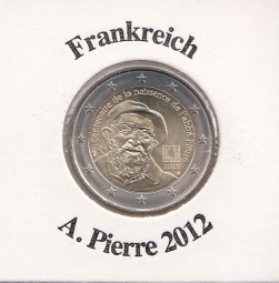 Frankreich 2 € 2012, A. Pierre,