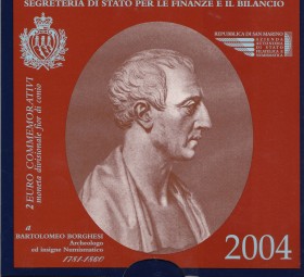 San Marino 2 € 2004, Borghesi